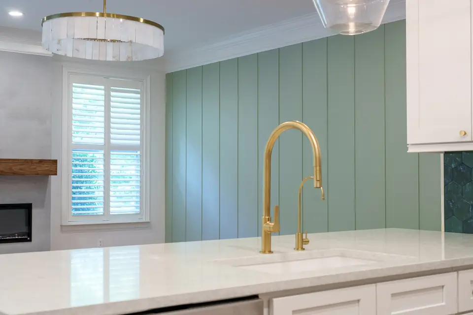 A view of Cunningham Estates Kitchen, designed by Zen Reno & Design in Jacksonville, FL