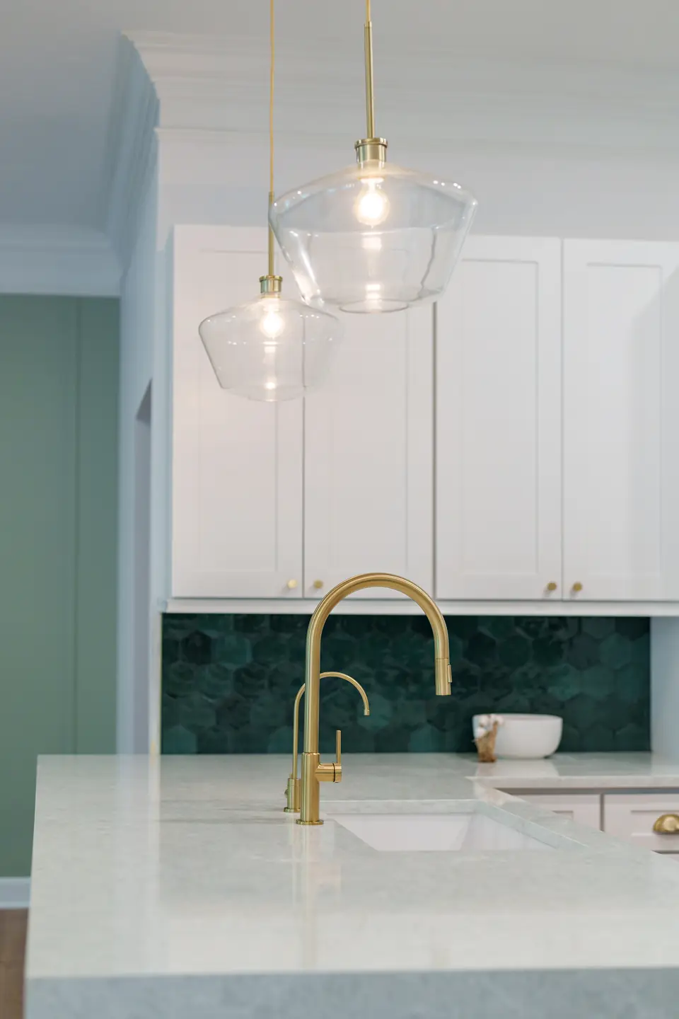 A view of Cunningham Estates Kitchen, designed by Zen Reno & Design in Jacksonville, FL