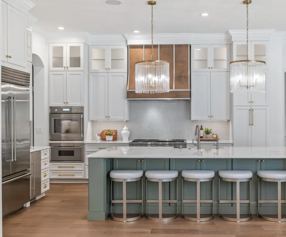 A finished interior by Zen Reno & Design in St. Augustine, Florida