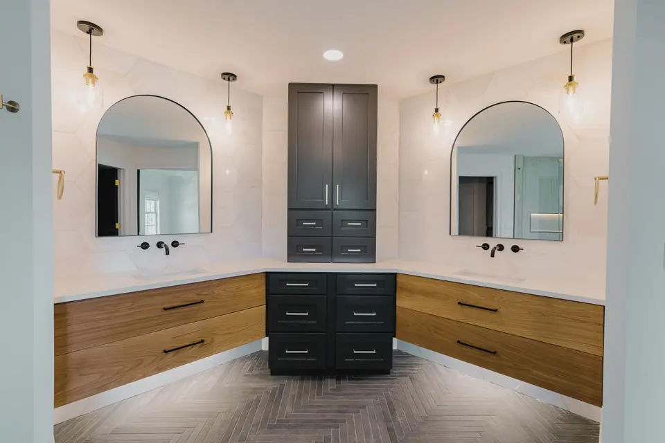 Queens Harbor Bathroom, designed by Zen Reno & Design in Queens Harbor, Jacksonville, FL