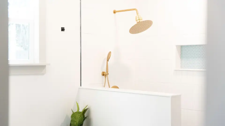 A detail from Jacksonville Beach Bungalow, designed by Zen Reno & Design in Jacksonville Beach, FL