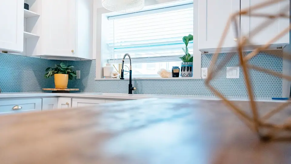 A detail from Jacksonville Beach Bungalow, designed by Zen Reno & Design in Jacksonville Beach, FL