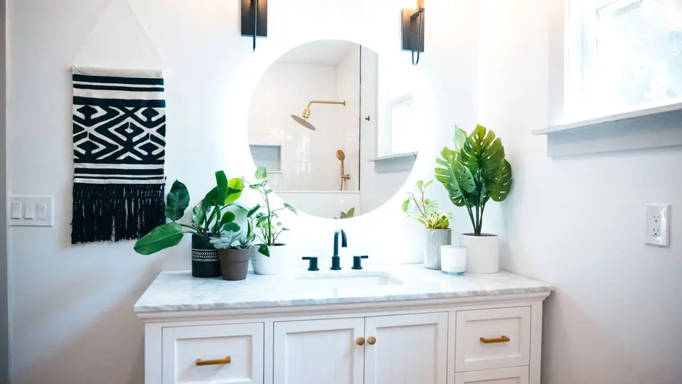 A view of Jacksonville Beach Bungalow, designed by Zen Reno & Design in Jacksonville Beach, FL