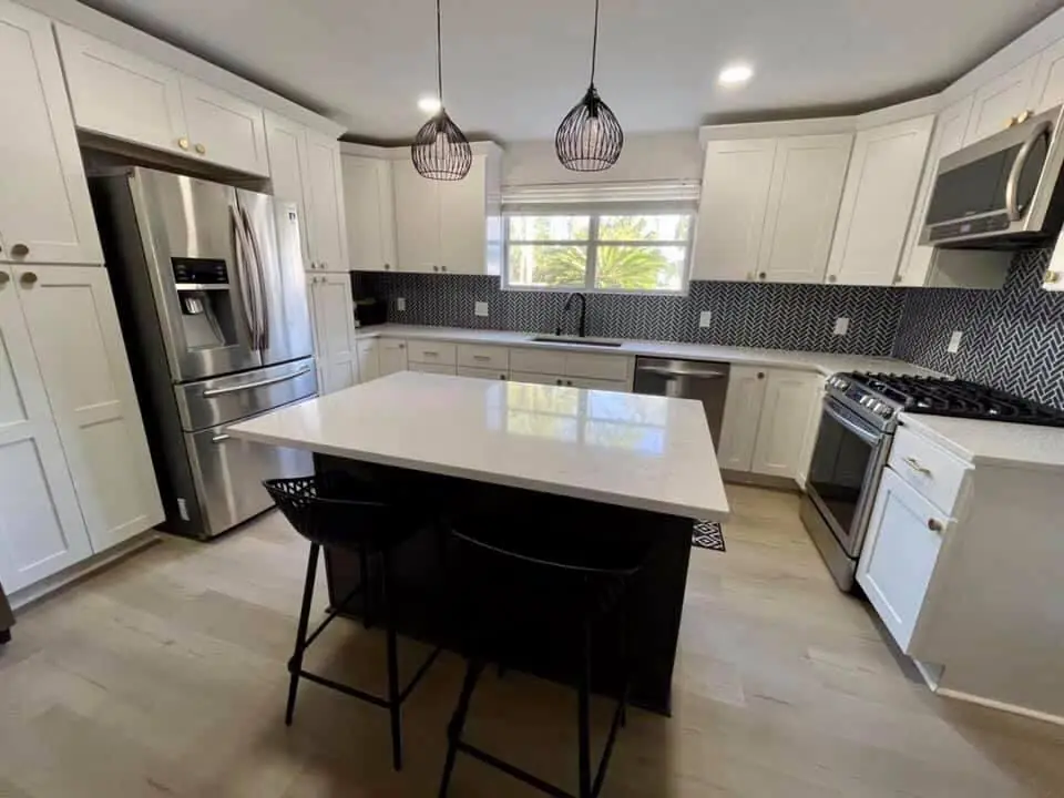 A view of Jacksonville Beach Full Remodel, designed by Zen Reno & Design in Jacksonville Beach, FL