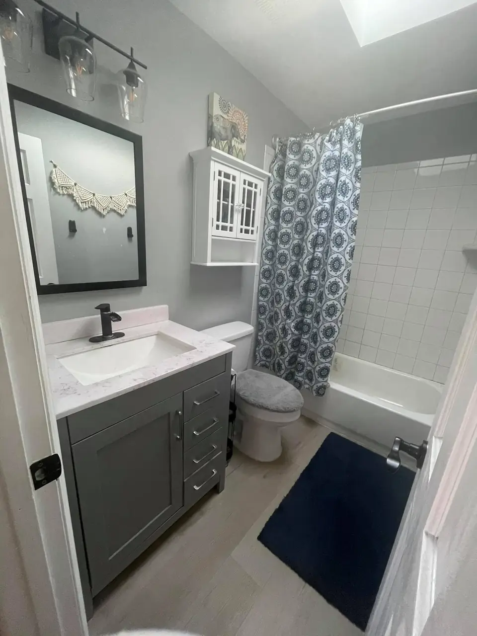 A view of Jacksonville Beach Full Remodel, designed by Zen Reno & Design in Jacksonville Beach, FL