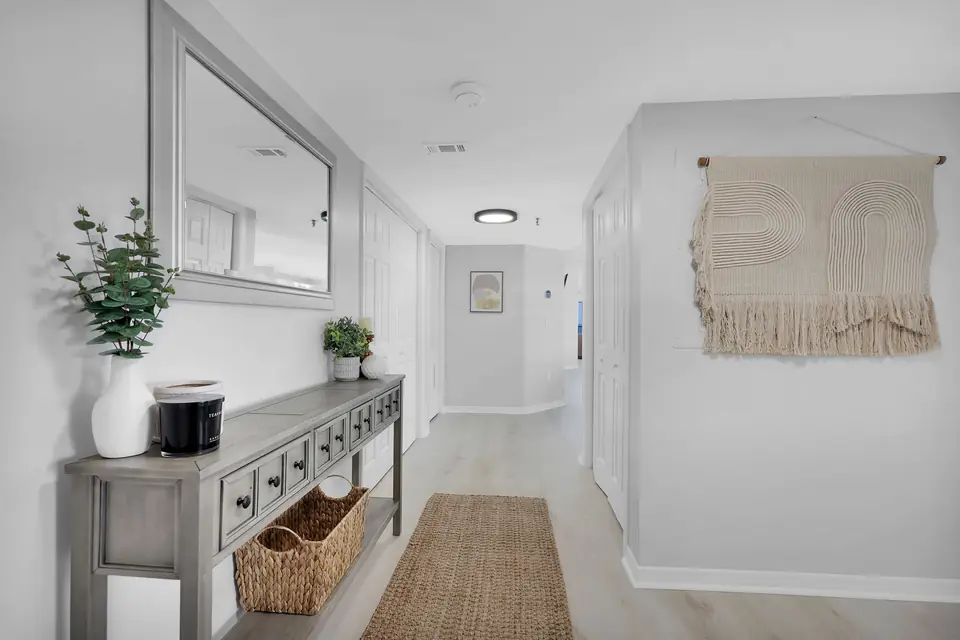 Inside Jacksonville Beach Oceanfront Condo, designed by Zen Reno & Design in Jacksonville Beach, FL