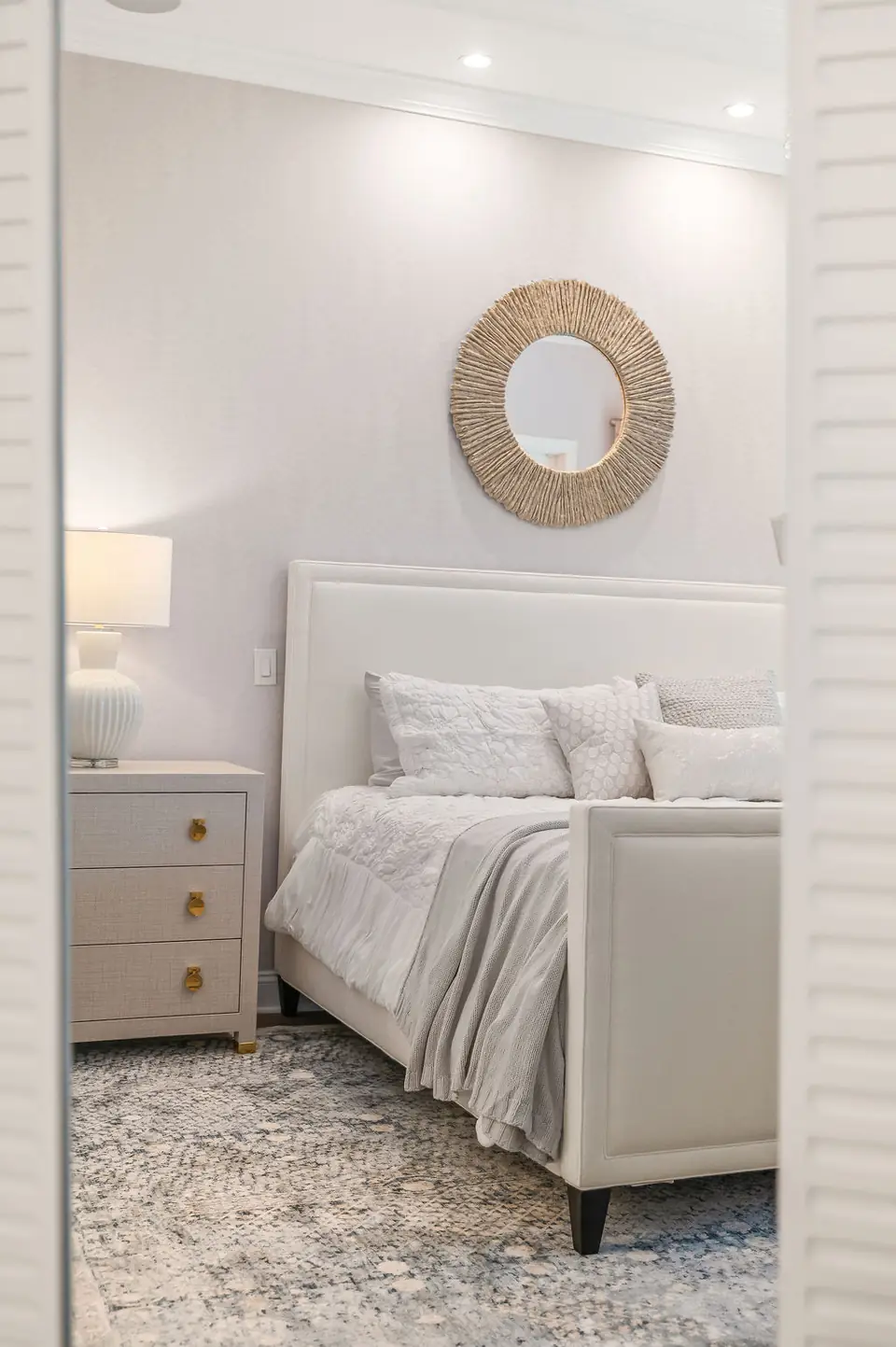Within The Plantation Bedrooms, designed by Zen Reno & Design in The Plantation at Ponte Vedra Beach, FL