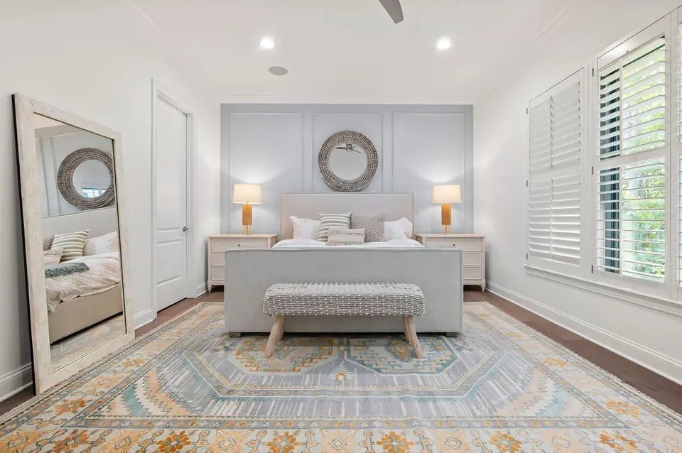 The Plantation Bedrooms, designed by Zen Reno & Design in The Plantation at Ponte Vedra Beach, FL