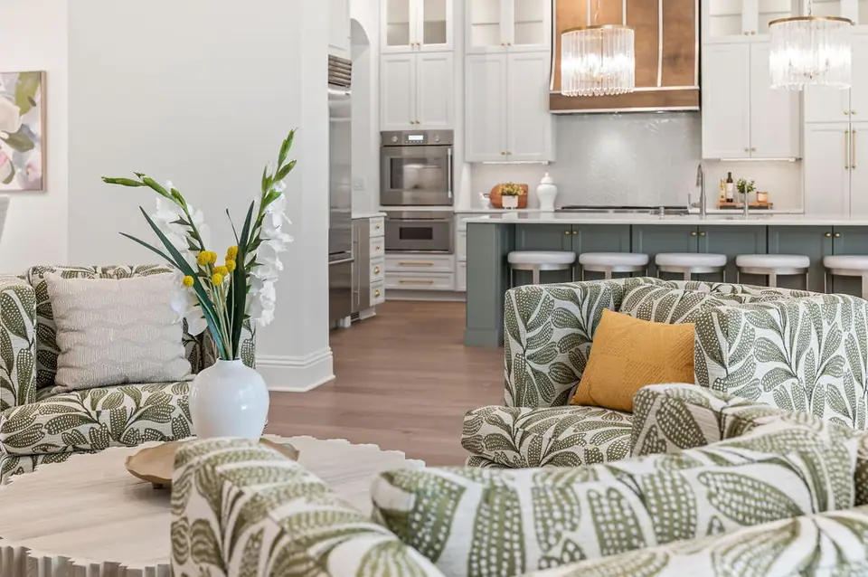 A closer look at The Plantation Living Spaces, designed by Zen Reno & Design in The Plantation at Ponte Vedra Beach, FL