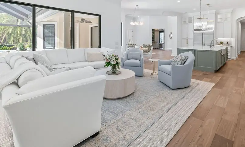 The Plantation Living Spaces, designed by Zen Reno & Design in The Plantation at Ponte Vedra Beach, FL