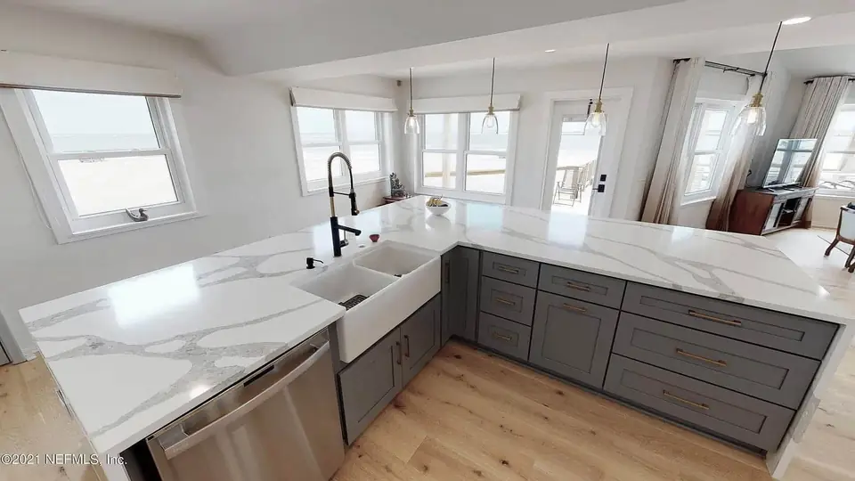 Porpoise Point Full Remodel, designed by Zen Reno & Design in St. Augustine, FL