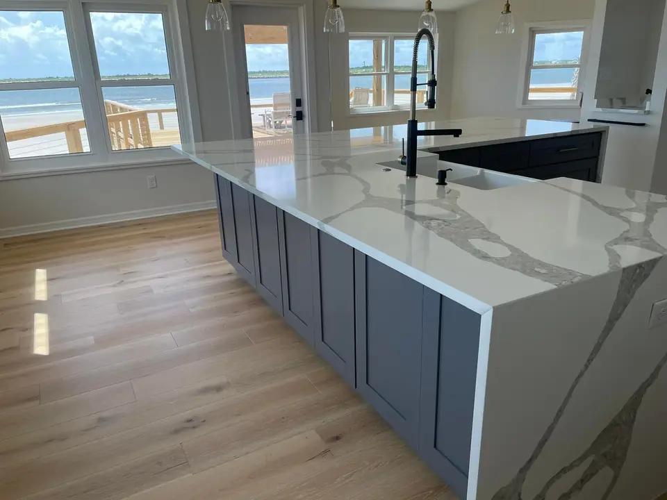 A detail from Porpoise Point Full Remodel, designed by Zen Reno & Design in St. Augustine, FL