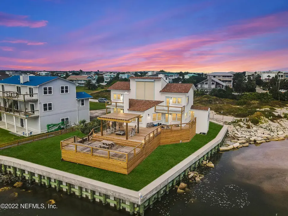 A view of Porpoise Point Full Remodel, designed by Zen Reno & Design in St. Augustine, FL