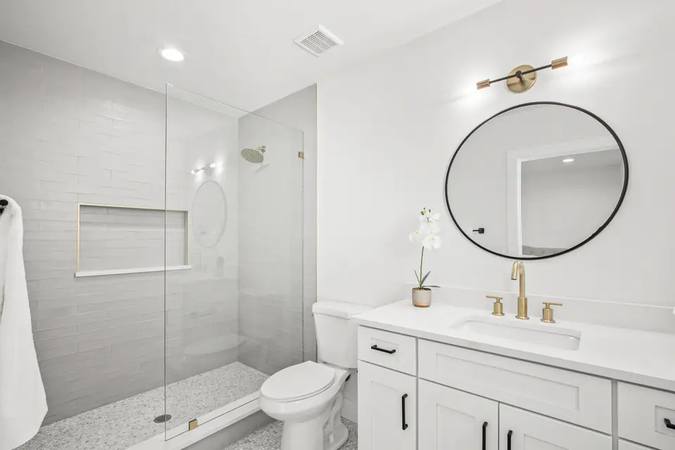 Inside South Jacksonville Beach New Construction, Coastal Home, designed by Zen Reno & Design in Jacksonville Beach, FL