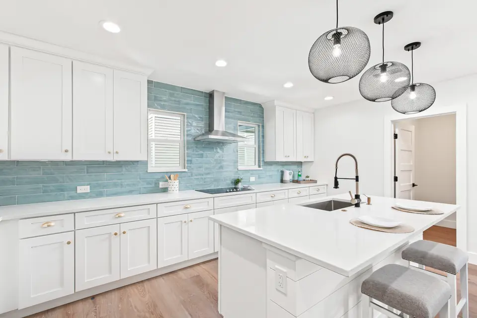 A detail from South Jacksonville Beach New Construction, Coastal Home, designed by Zen Reno & Design in Jacksonville Beach, FL