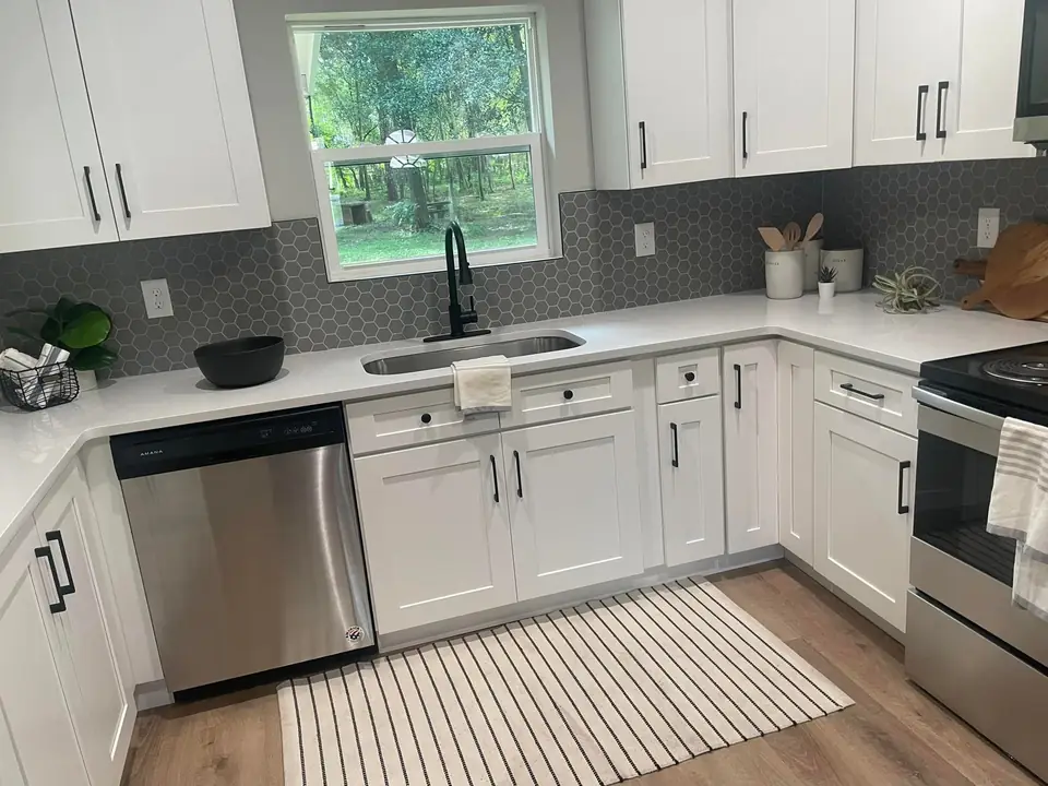 A view of Southside Full Renovation, designed by Zen Reno & Design in Jacksonville, FL
