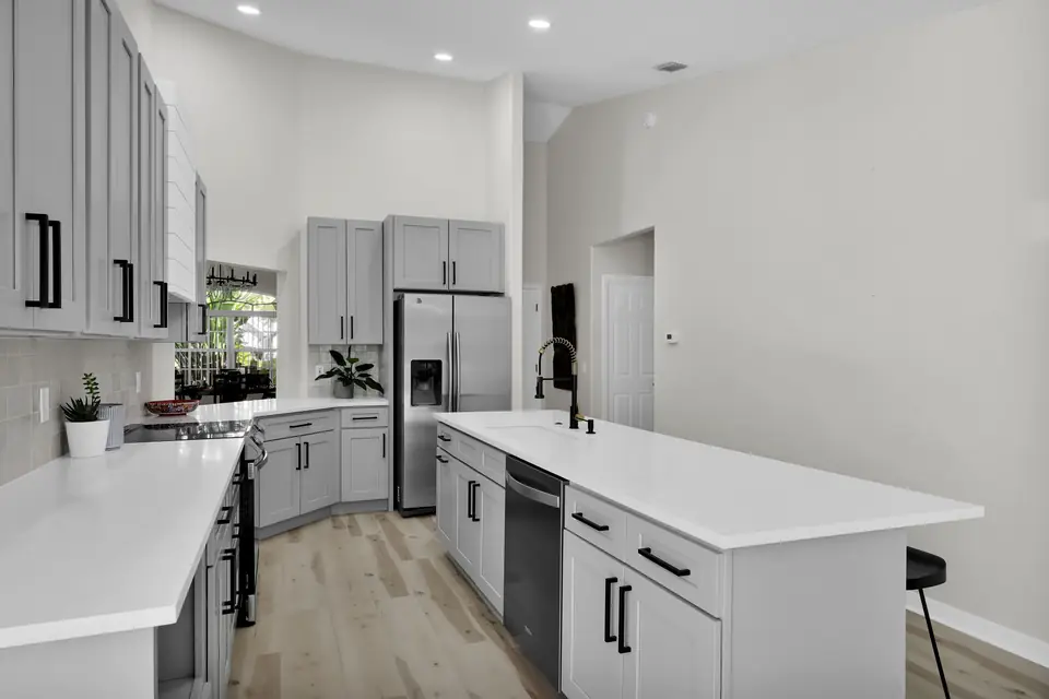 A view of St. Augustine Full Remodel, designed by Zen Reno & Design in St. Augustine, FL