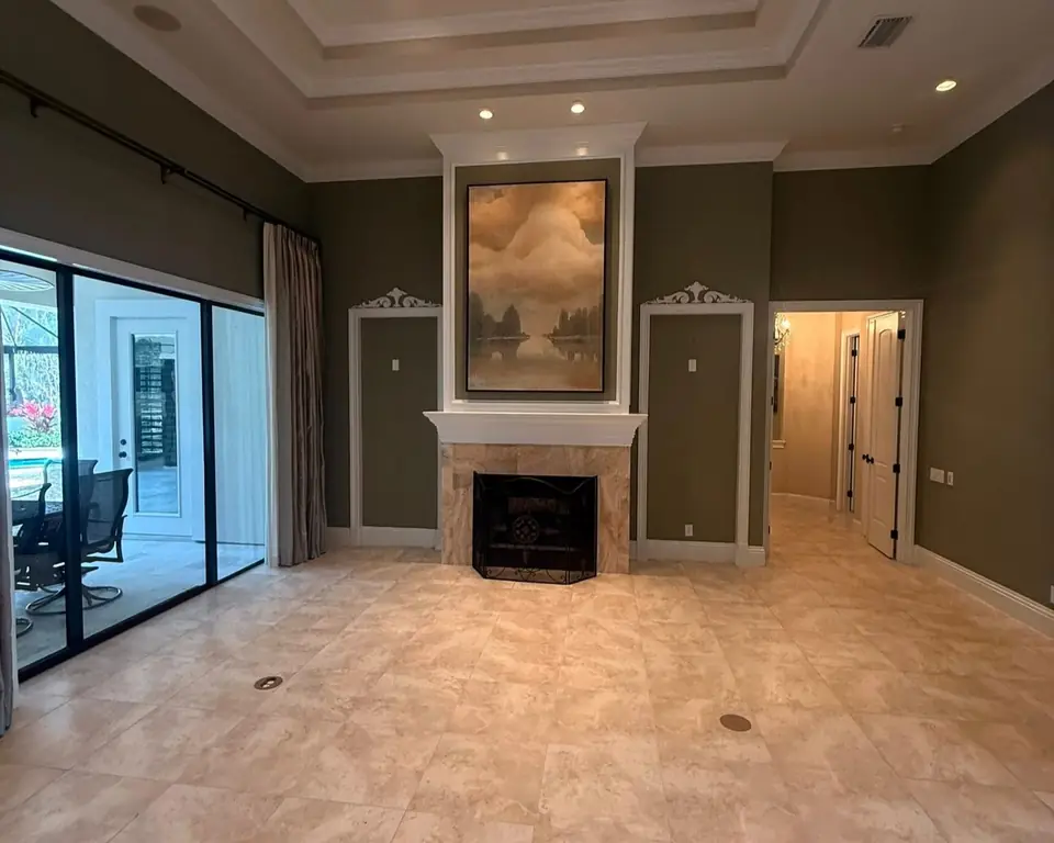 A finished interior by Zen Reno & Design in St. Augustine, Florida