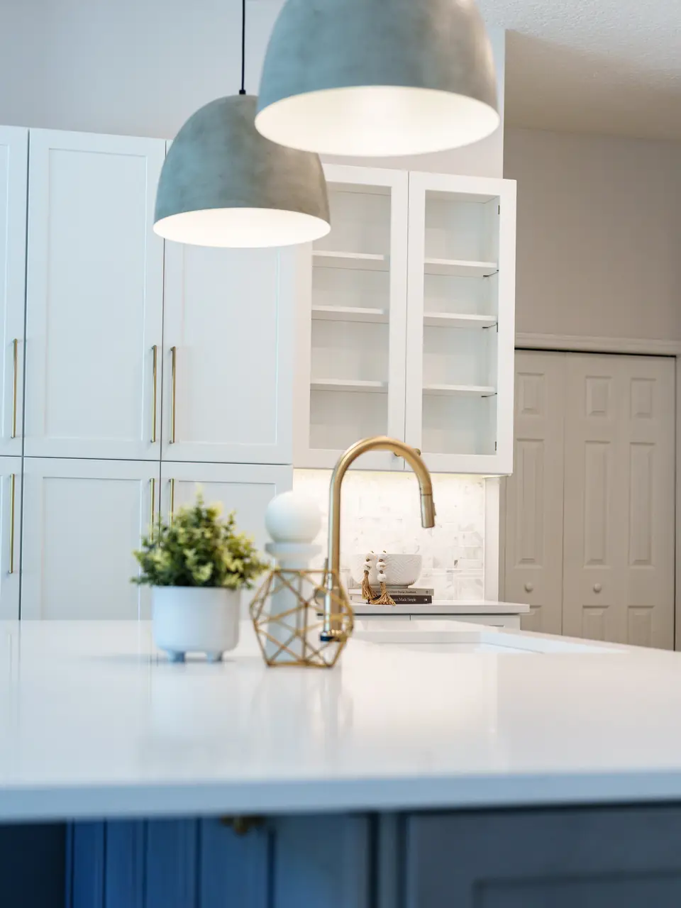 A detail from Wood Eden Renovation, designed by Zen Reno & Design in Jacksonville, FL